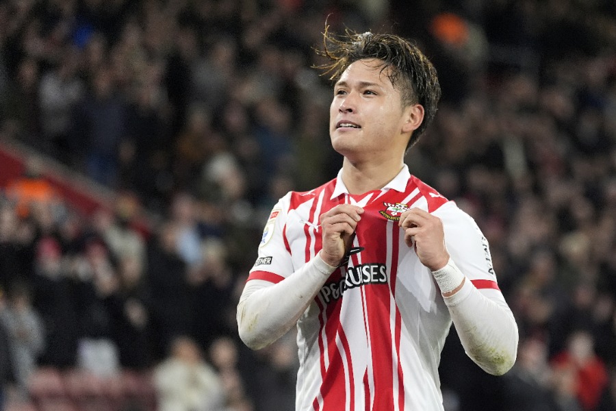 サウサンプトンの松木玖生が2ゴール【写真：PA Images/アフロ】