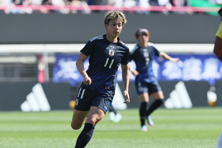 なでしこジャパンの田中美南【写真：柳瀬心祐】