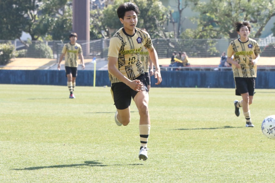 美濃加茂高の田代智久【写真：安藤隆人】