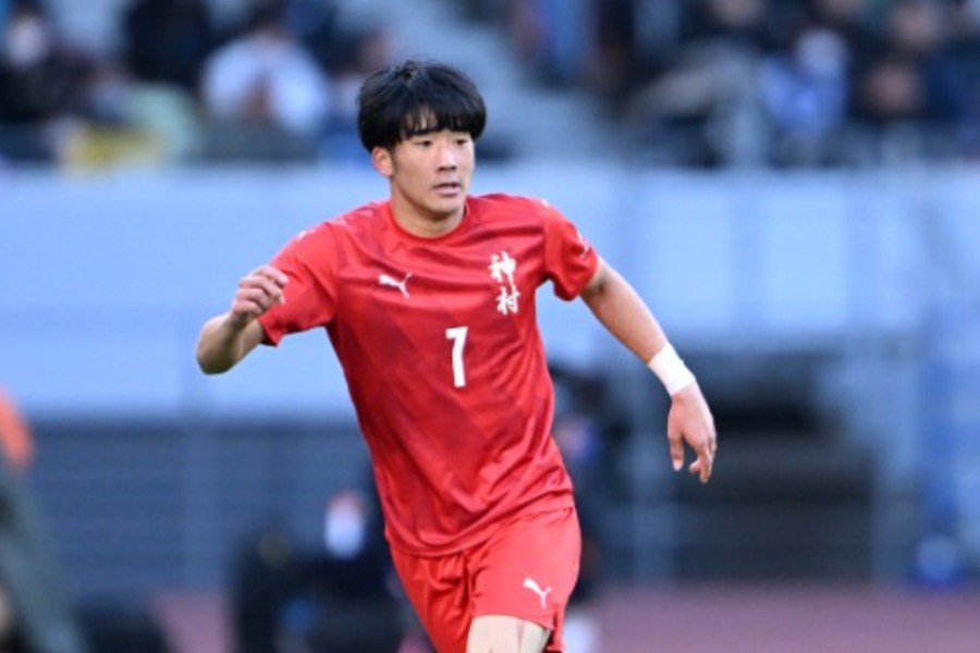 神村学園時代の細山田怜真【写真：徳原隆元】