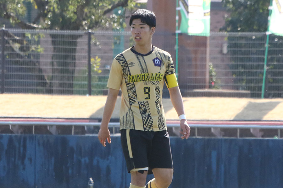 美濃加茂高の長谷川結星【写真：安藤隆人】