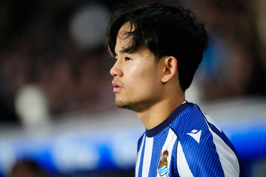 レアル・ソシエダの久保建英【写真：REX/アフロ】