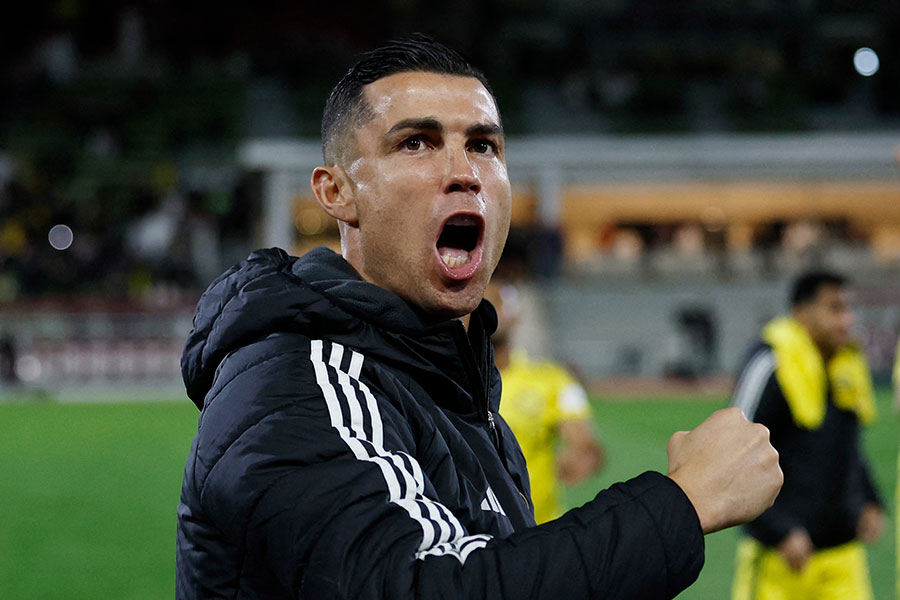 アル・ナスル所属のポルトガル代表クリスティアーノ・ロナウド【写真：ロイター】