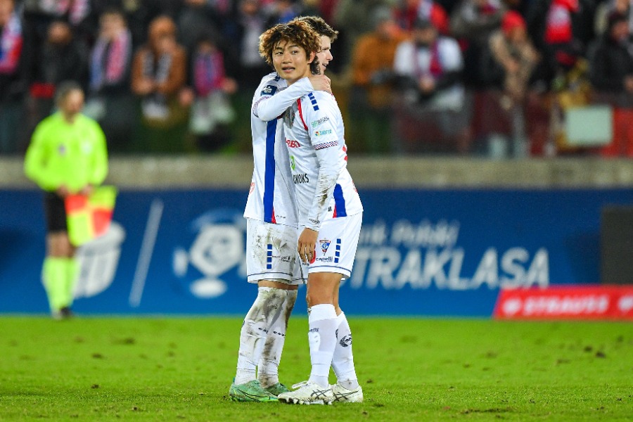 ダルムシュタットの古川陽介が移籍後初弾(写真はポーランド時代)【写真:Newspix.pl/アフロ】