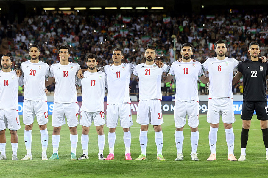 参加が不透明なイラン代表【写真:ロイター/アフロ】