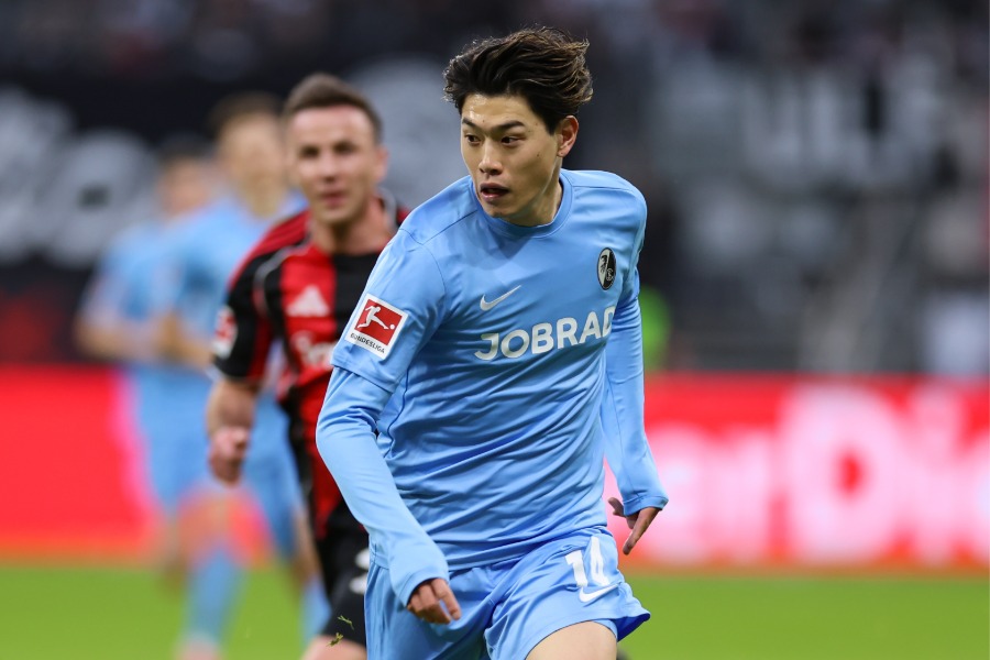 フライブルクの鈴木唯人【写真：picture alliance/アフロ】