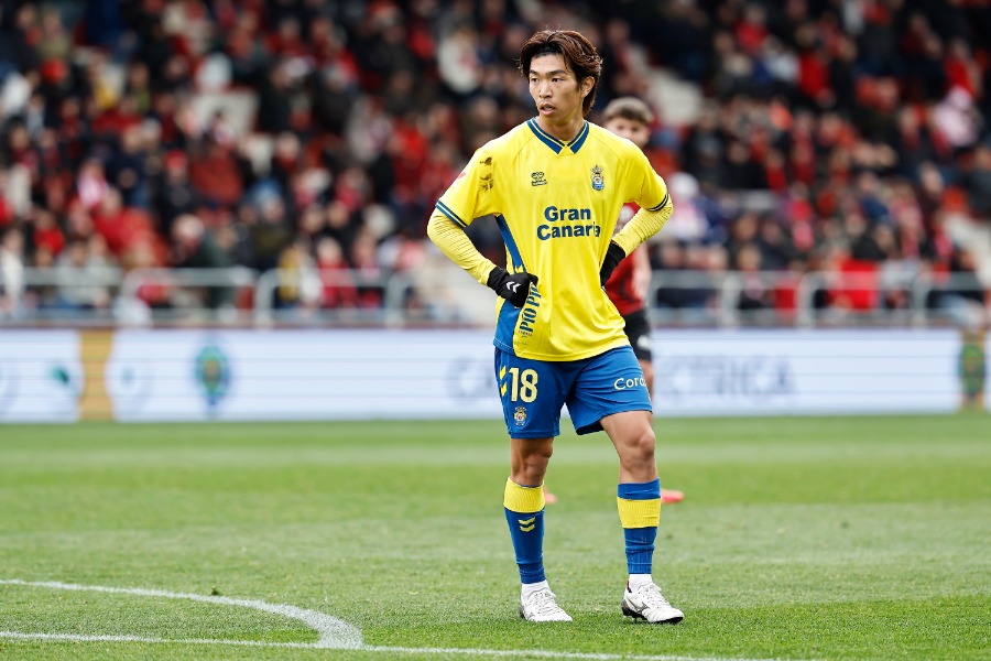 ラス・パルマス宮代大聖【写真:ムツ・カワモリ/アフロ】