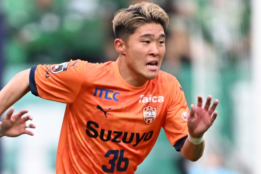 清水エスパルスの宇野禅斗【写真:徳原隆元】