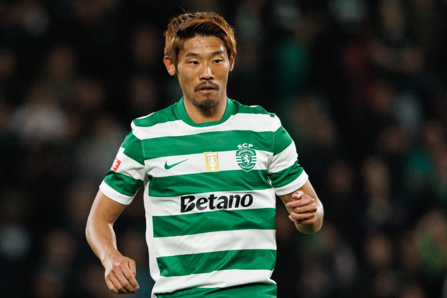 スポルティングの守田英正【写真：アフロ】