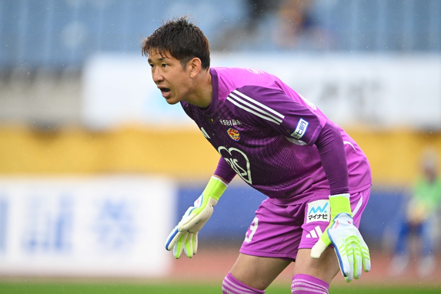 仙台でプレーする林彰洋【写真：徳原隆元】