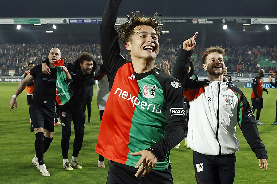 NECナイメヘンンの佐野航大【写真：ANP Photo/アフロ】