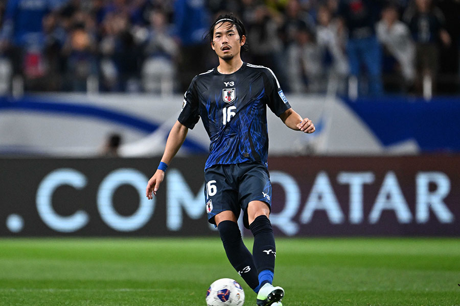 日本代表の町田浩樹【写真：徳原隆元】