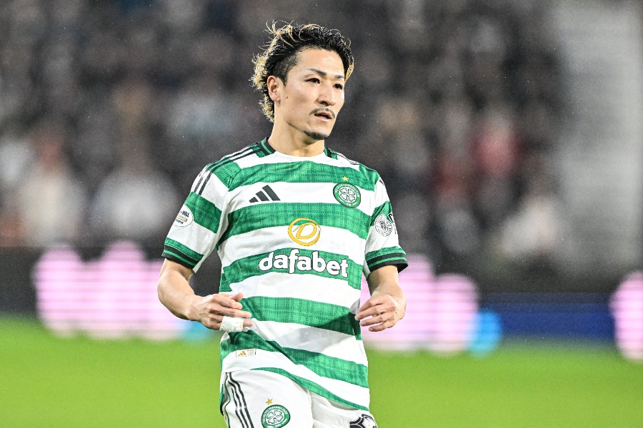 セルティックの前田大然【写真:REX/アフロ】