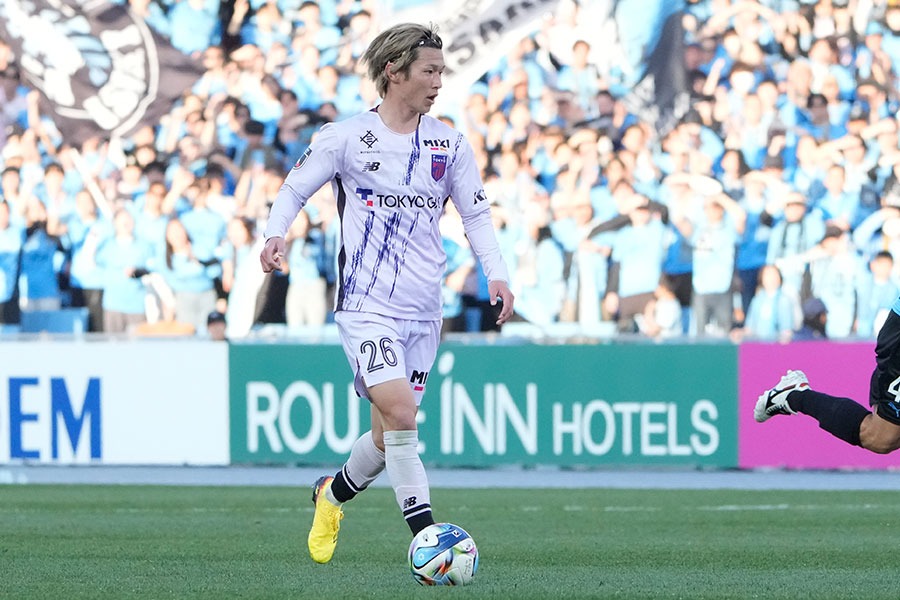 FC東京で活躍する長倉幹樹【写真：増田美咲】