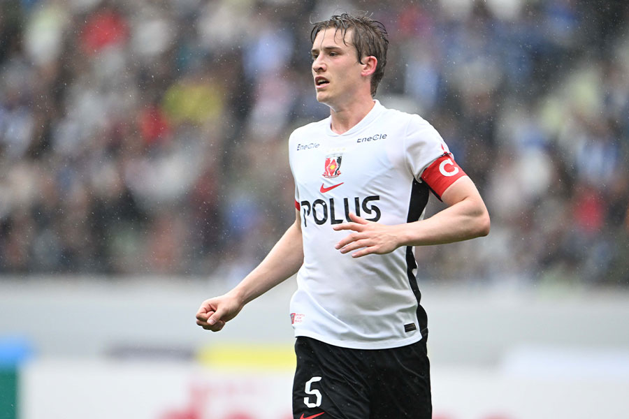 昨季まで浦和でプレーをしたマリウス・ホイブラーテン【写真：徳原隆元】