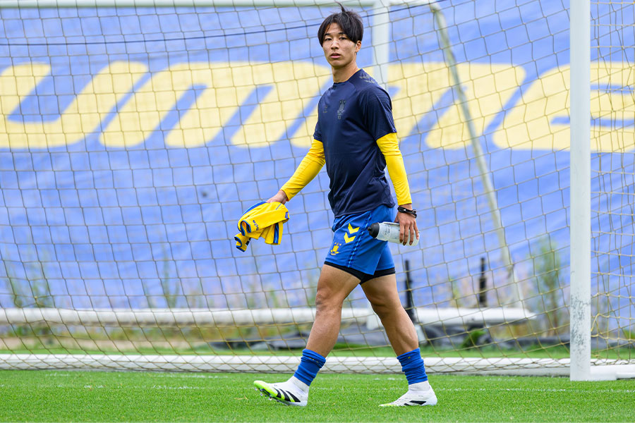 神戸への期限付き移籍が決まった内野航太郎【写真：アフロ】