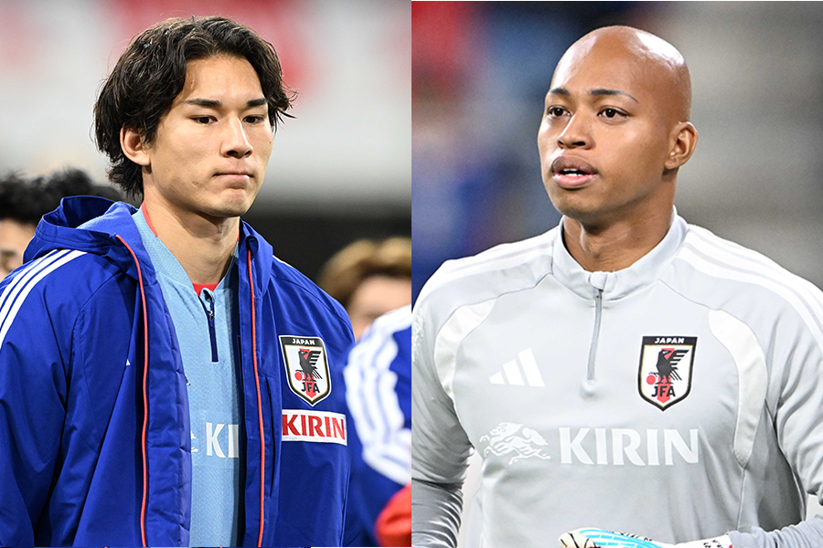 野澤大志ブランドン（左）と小久保玲央ブライアン【写真：徳原隆元】