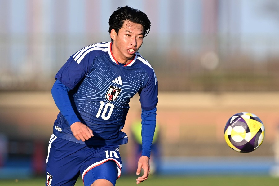 全日本大学選抜に選出された古谷柊介【写真：徳原隆元】