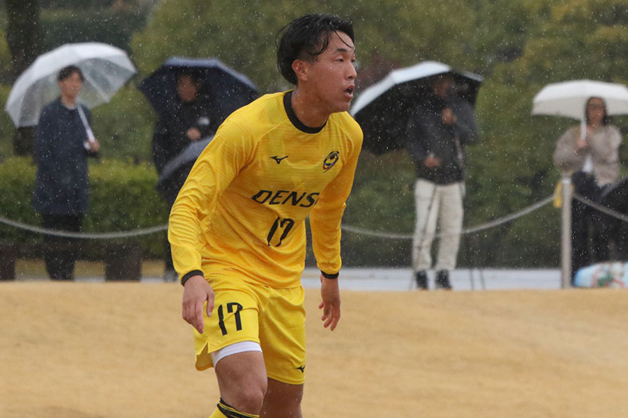 日本大の平尾勇人【写真：安藤隆人】