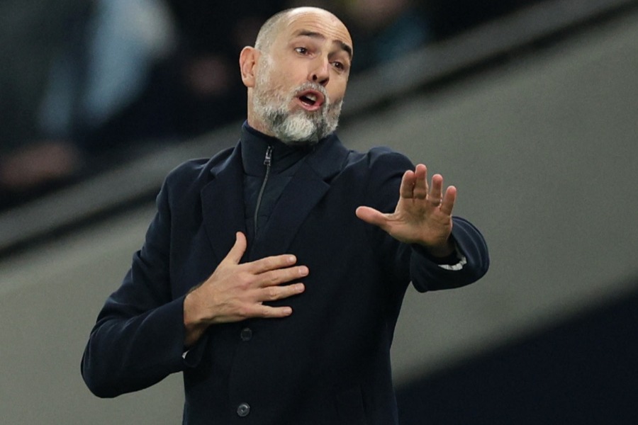 トッテナムのイゴール・トゥドール監督【写真：ロイター】