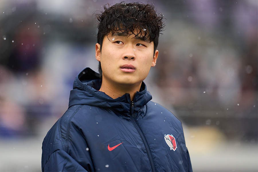 鹿島のキム・テヒョン【写真：アフロスポーツ】