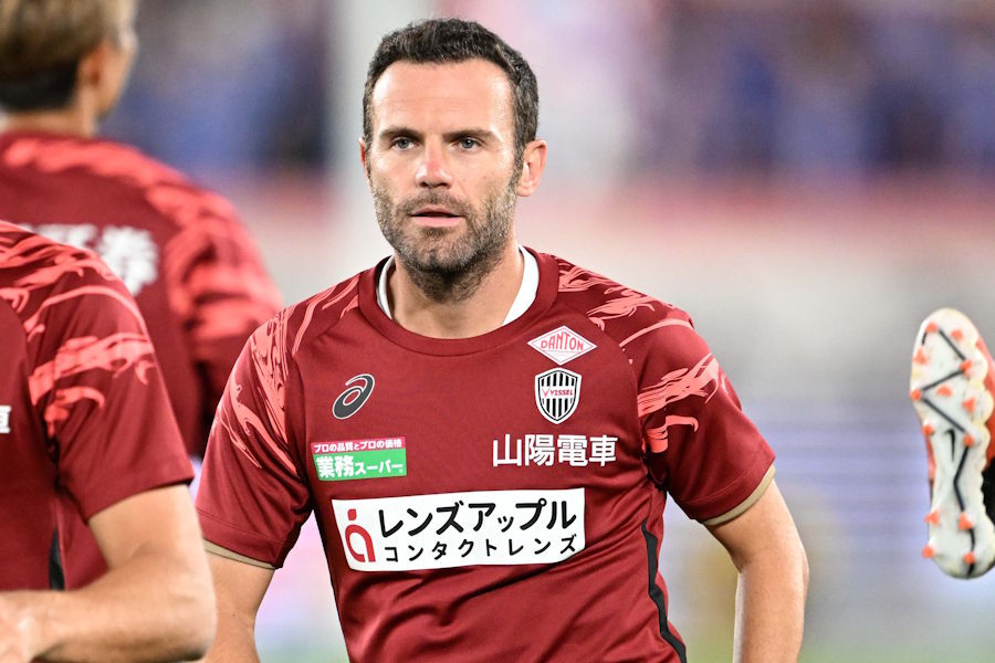 現在オーストリアでプレーするフアン・マタ（写真は神戸在籍時）【写真：徳原隆元】