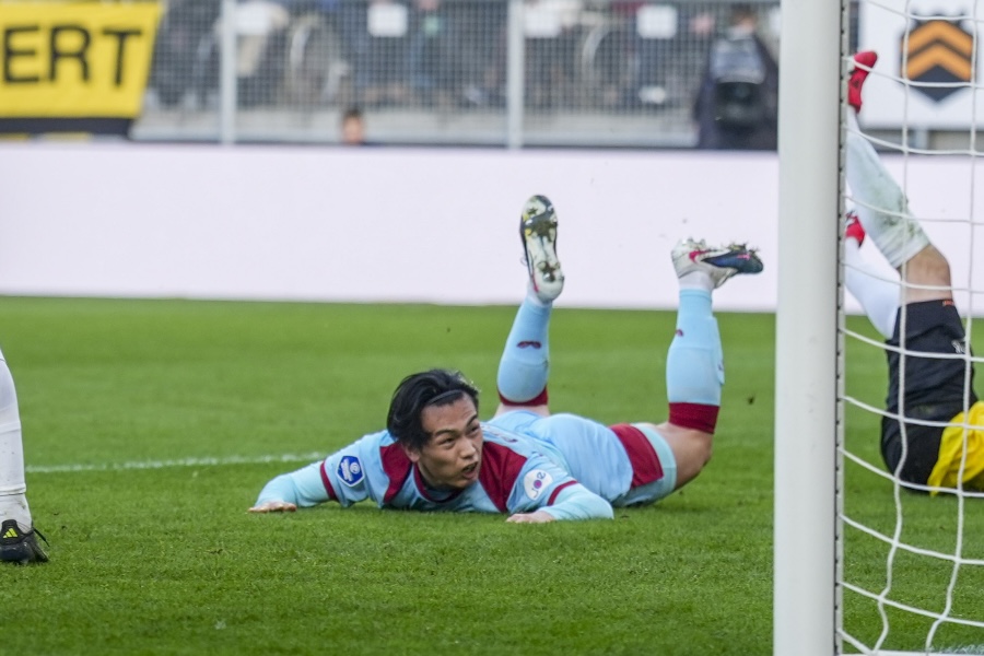 上田綺世が3か月ぶりゴール【写真:アフロ】