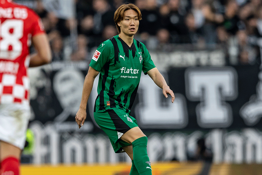 マインツ戦に出場した板倉滉【写真：Getty Images】