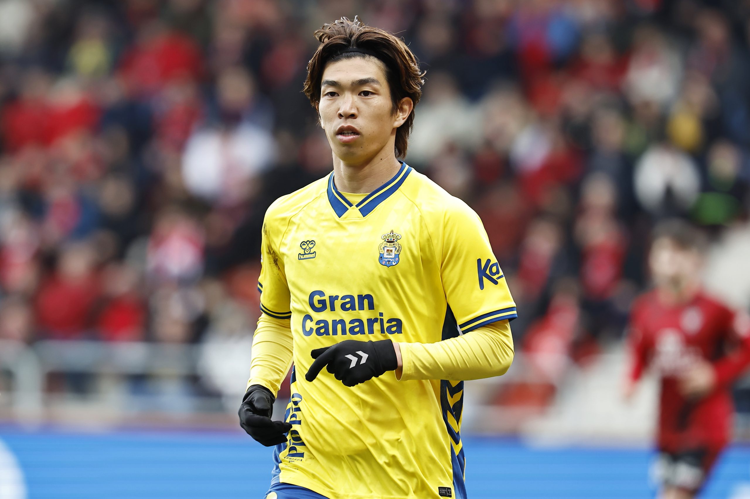 ラス・パルマスの宮代大聖【写真：ムツ・カワモリ/アフロ】