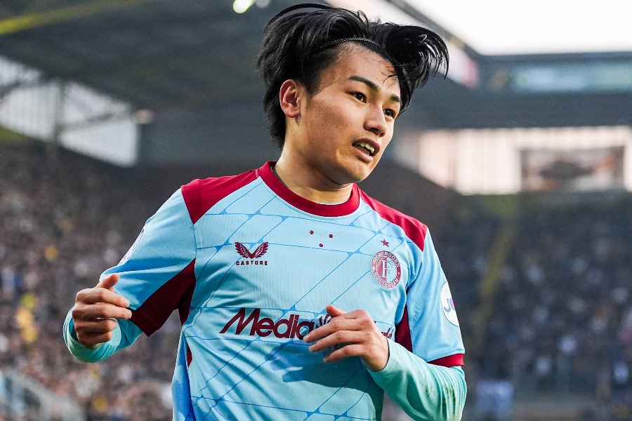 フェイエノールトの上田綺世【写真：アフロ】