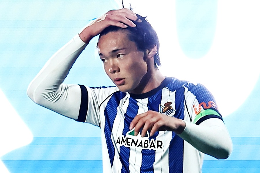 レアル・ソシエダBの喜多壱也【写真：ムツ・カワモリ/アフロ】