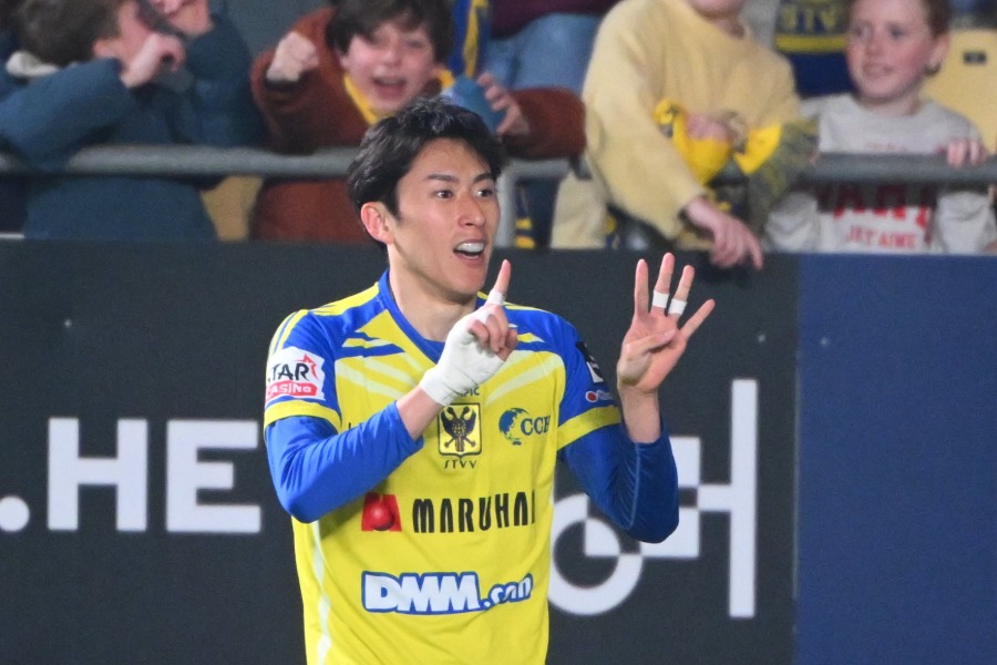 シント＝トロイデンの松澤海斗【写真：PsnewZ/アフロ】