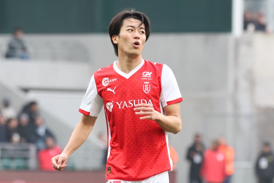 スタッド・ランスの中村敬斗【写真：PsnewZ/アフロ】