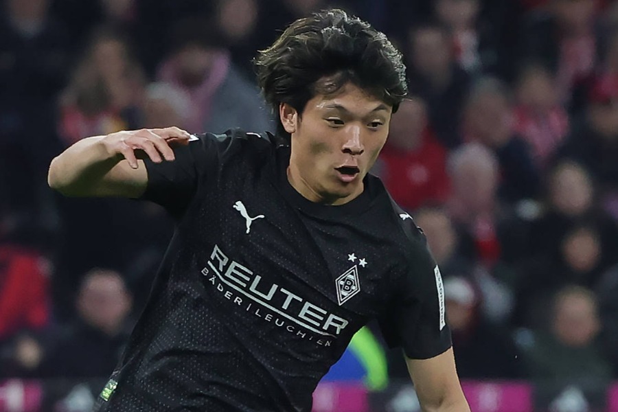 ボルシアMGの町野修斗【写真：アフロ】