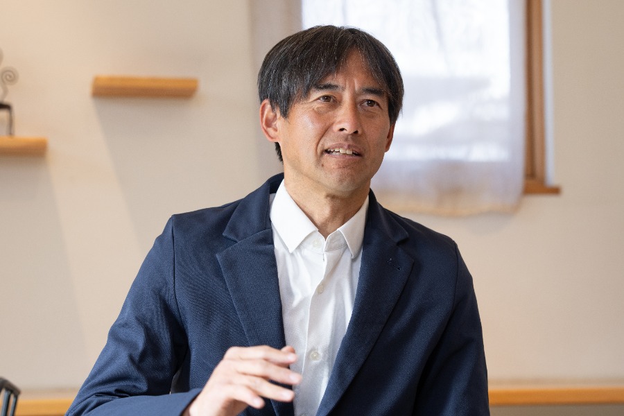 川口能活氏がマイアミの奇跡を振り返った【写真：増田美咲】