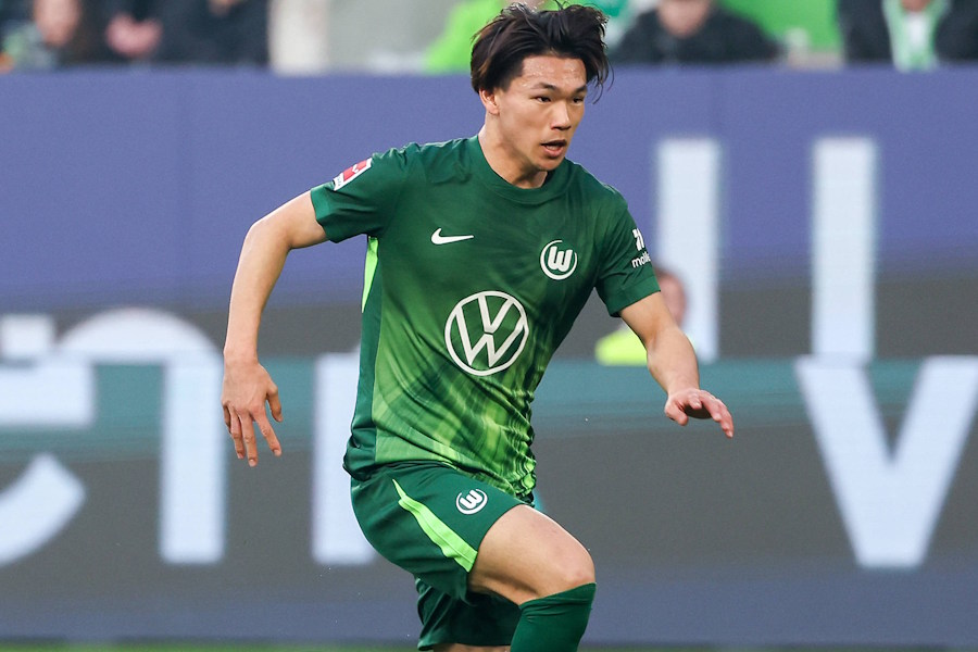 ヴォルフスブルクの塩貝健人【写真：アフロ】