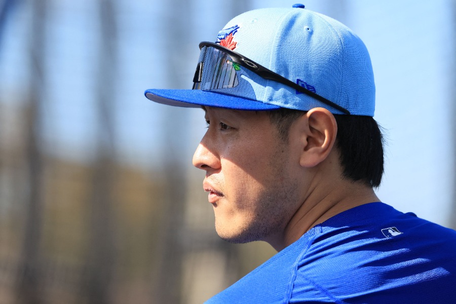 侍ジャパンの岡本和真【写真：ロイター】