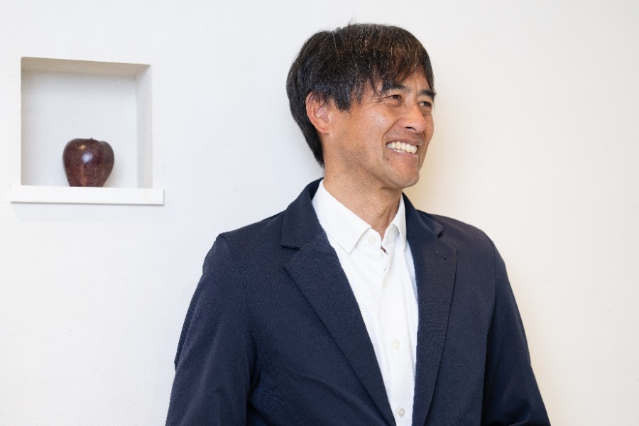 川口能活氏が指導者として目指す目標について語った【写真：増田美咲】