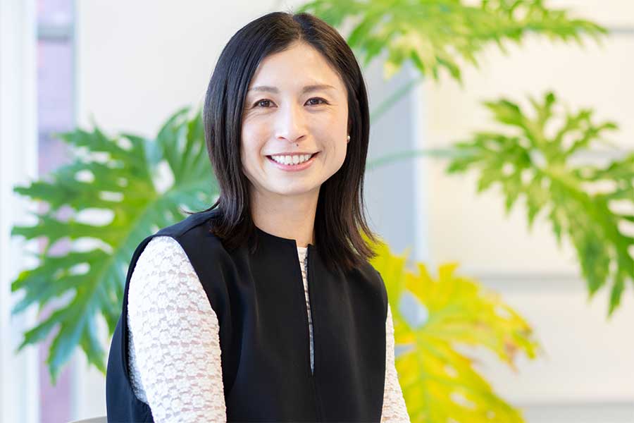 鮫島彩さんが引退の理由やライフステージの変化について語った【写真：増田美咲】