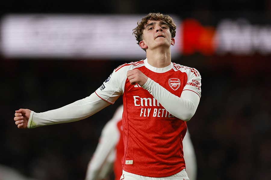 アーセナルのマックス・ダウマン【写真：ロイター】