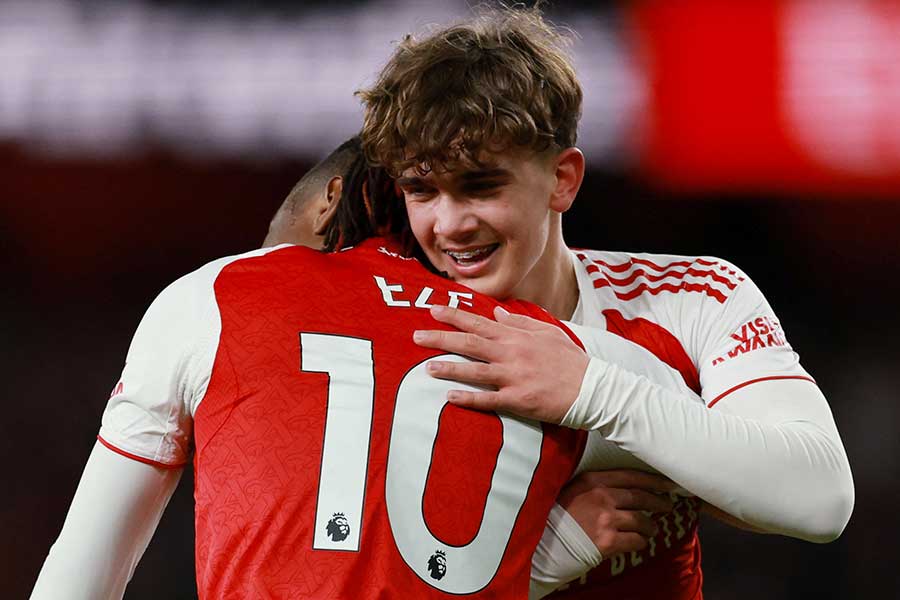 アーセナルのマックス・ダウマン【写真：ロイター】