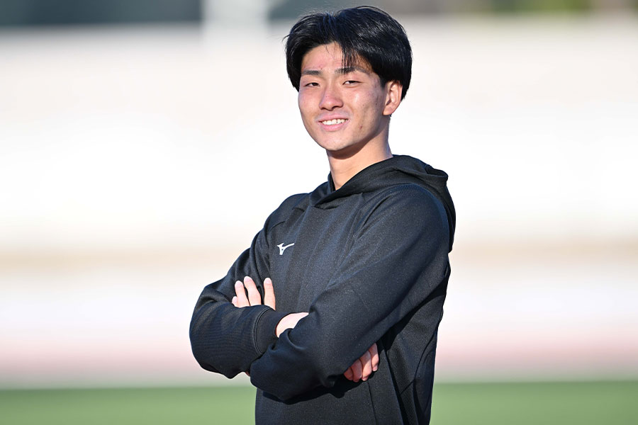 福岡内定の前田快【写真：徳原隆元】