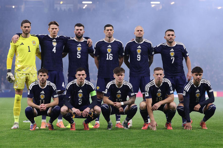 スコットランド代表がメンバー26人が発表【写真：ロイター/アフロ】
