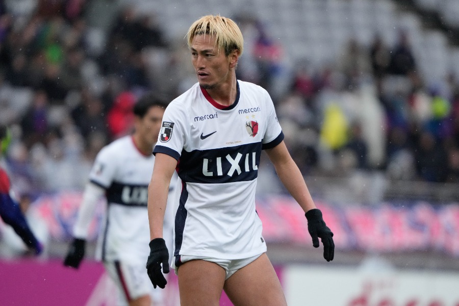 鹿島の鈴木優磨【写真：増田美咲】
