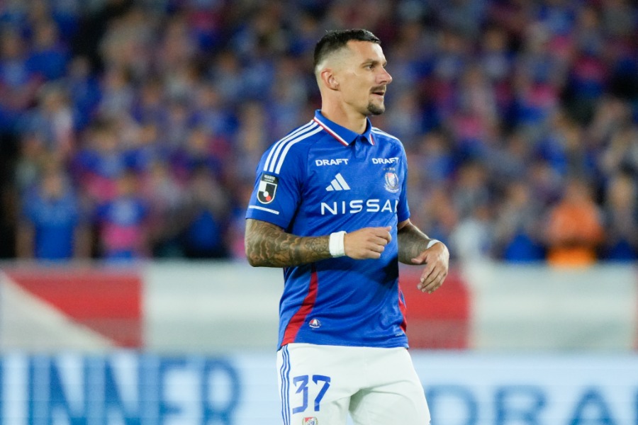 横浜FMのジョルデイ・クルークス【写真：増田美咲】