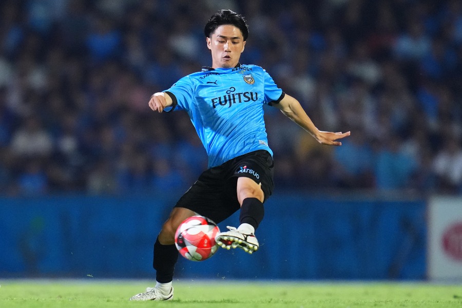 川崎の大島僚太【写真：アフロスポーツ】