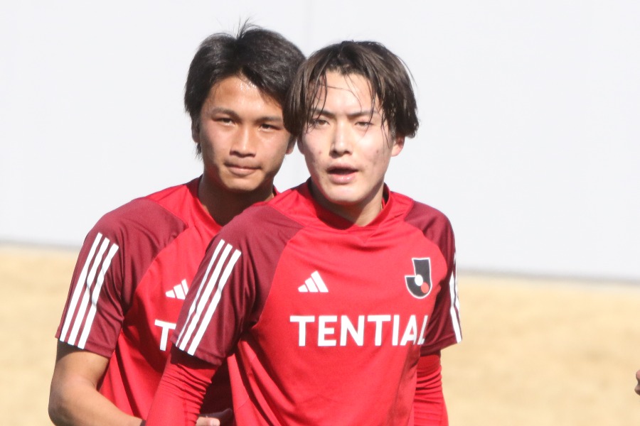 名古屋の高卒ルーキーDF久保遥夢【写真：安藤隆人】