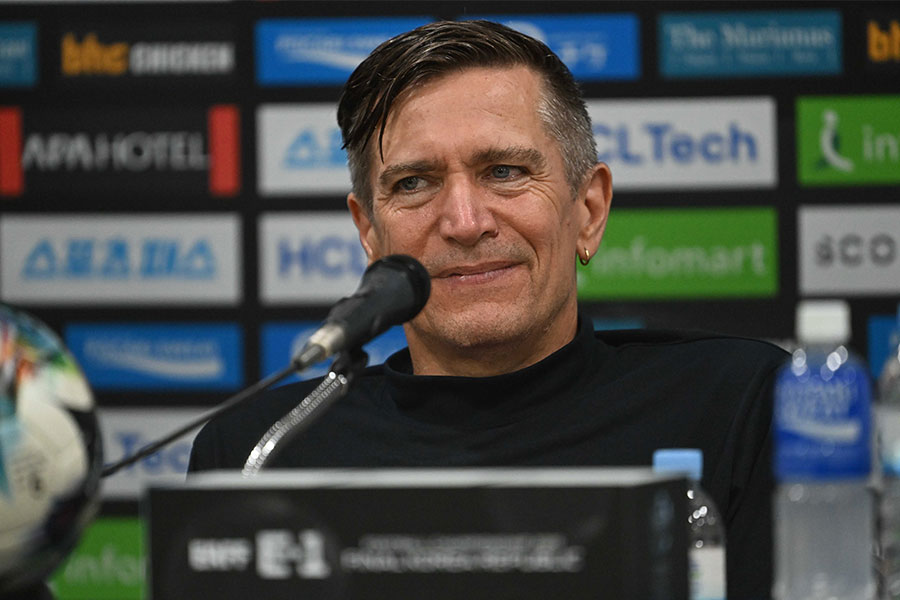 なでしこジャパンを率いるニルス・ニールセン監督【写真:徳原隆元】