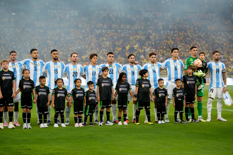 アルゼンチンサッカー協会が代表メンバー28名を発表【写真：ロイター/アフロ】