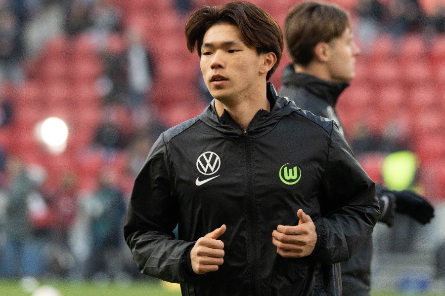 日本代表に初招集された塩貝健人【写真：菅原敬太】